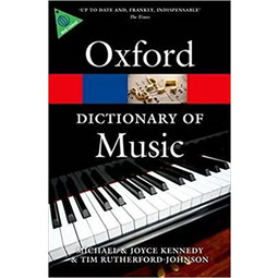 The Oxford Dictionary of Music (6/Ed)